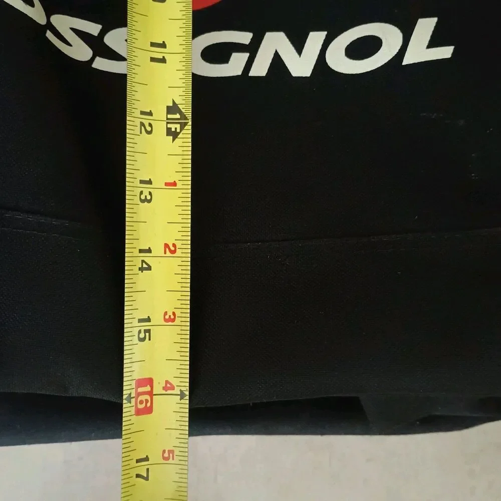 Rossignol Duffle Bag Apres Ski Gym Travel Black Red Canvas